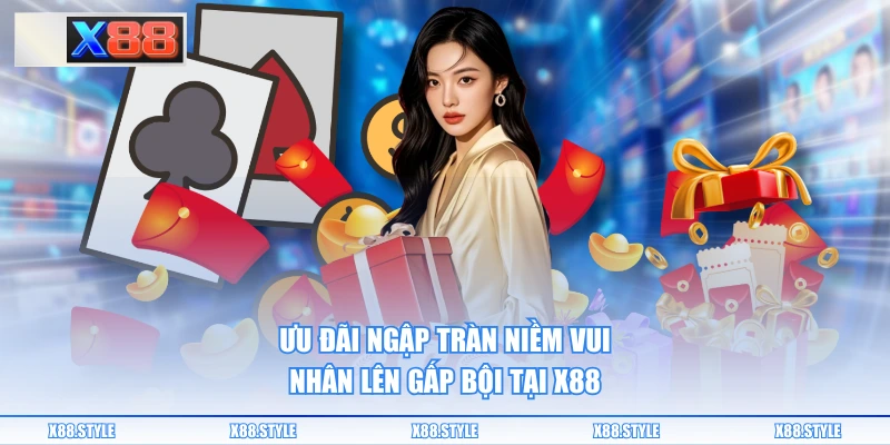  Ưu đãi ngập tràn niềm vui nhân lên gấp bội tại X88